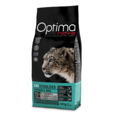 Optima Nova Cat Sterilised Chicken&Rice 400g