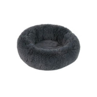 Pelech kulatý ADELE s dlouhým vlasem 50cm šedá