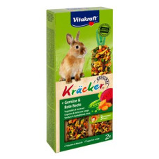Vitakraft Rodent Kräcker Rabbit zel,č.řepa tyč 2ks