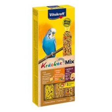 Vitakraft Bird Kräcker Andulka vejc/meruň/sez. tyč 3ks