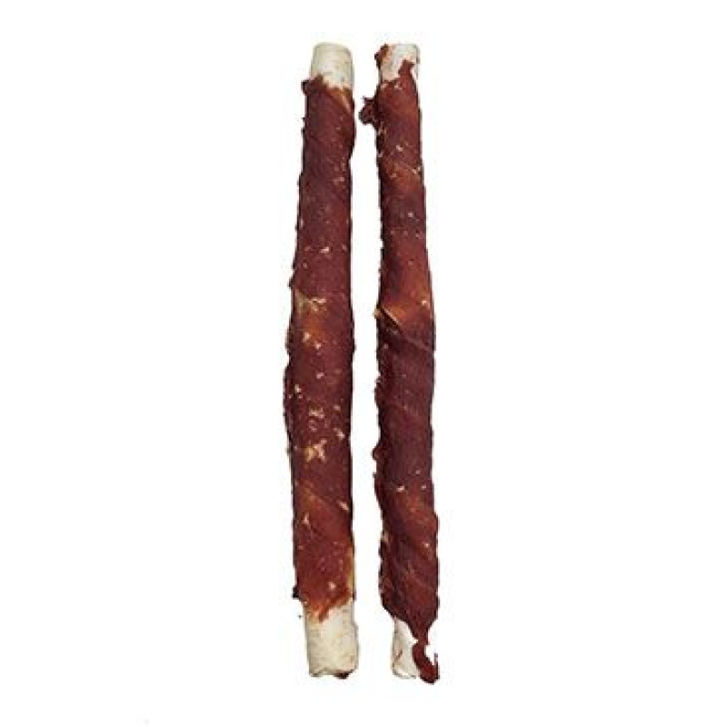 Pochoutka Tyčinka z buvolí kůže s kach. masem 28cm/2ks