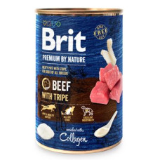Brit Premium Dog by Nature konz Beef&Tripes 400g