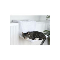 Pelech závěsný na topení De Luxe 45x24x31cm bílá TR