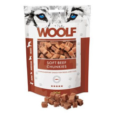 WOOLF Classic poch. Soft Beef Chunkies 100g