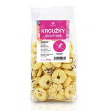 Allnature Kroužky jogurtové 80g