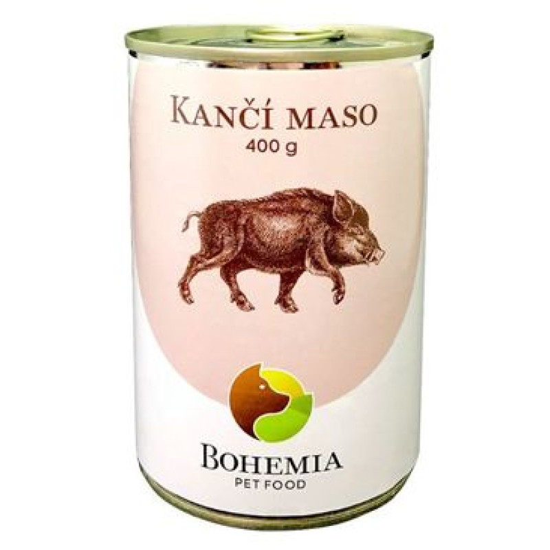 BOHEMIA MASO Kančí ve vlastní šťávě 400g