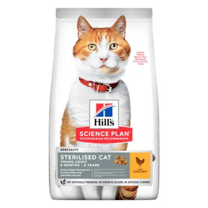Hill's Fel. SP Adult Sterilised Cat Chicken 1,5kg