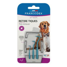 Francodex Háček na klíšťata 3ks