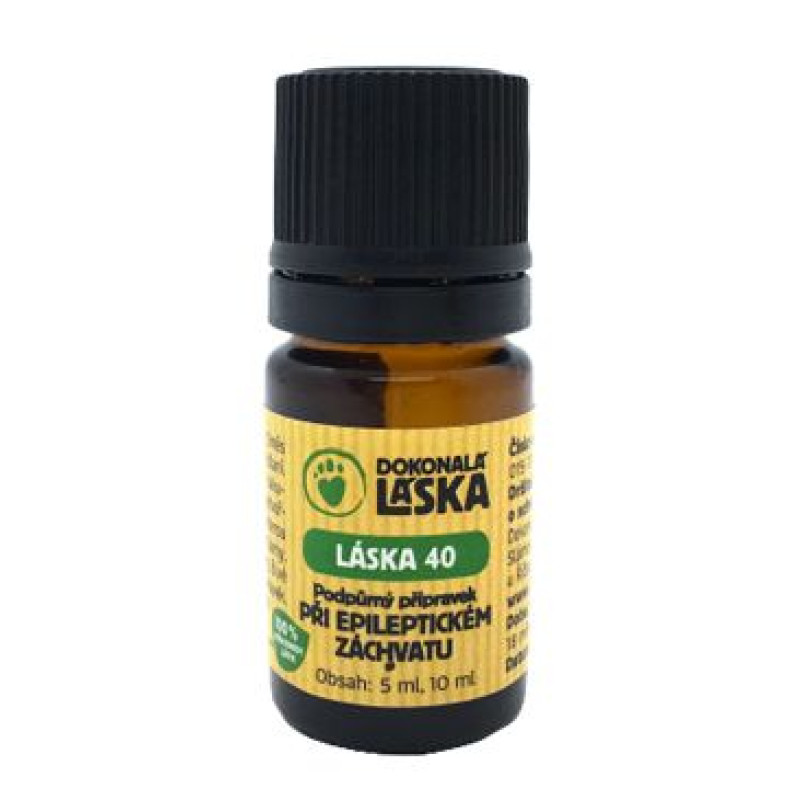 LÁSKA 40 Při epileptickém záchvatu 5ml
