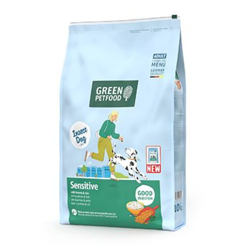 Green Petfood Sensitive with Insects dog 10kg