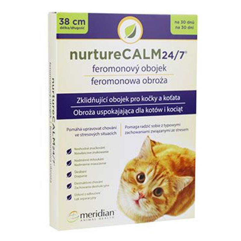 Feromonový obojek NurtureCALM pro kočky 38cm