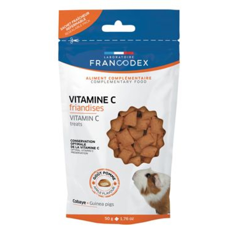 Francodex pochoutka Vitamin C morče 50g