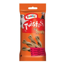 Frolic pochoutka Twistos 6ks s hovězím
