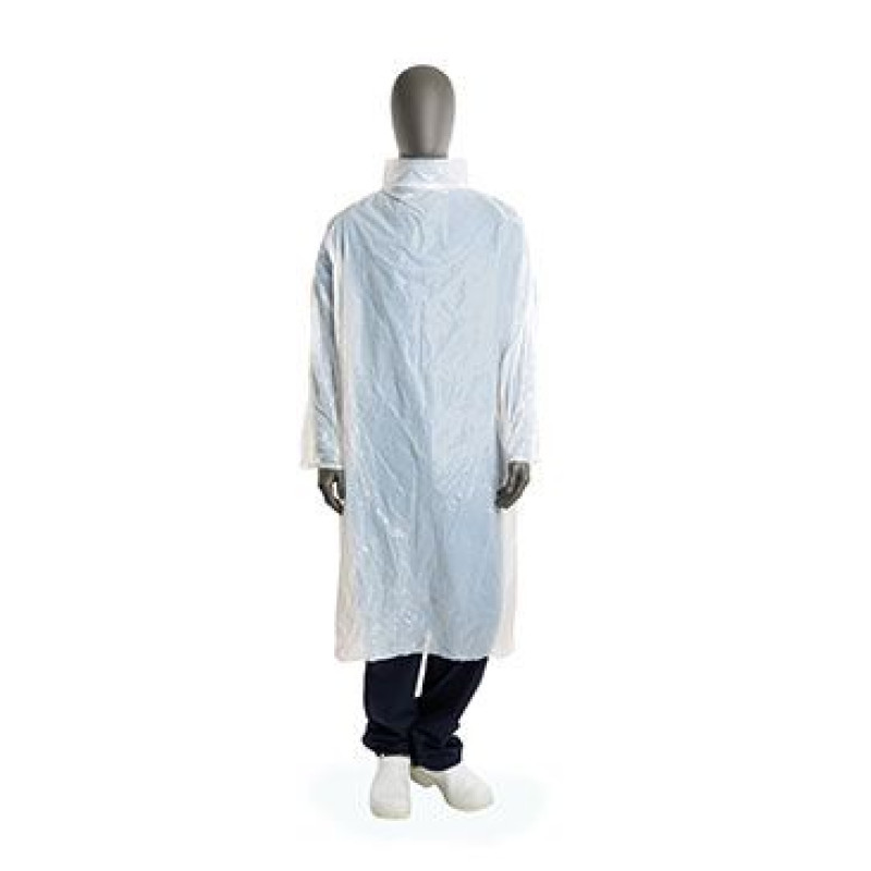 Plášť jednorázový ochranný přední zapínání 120cm 1ks