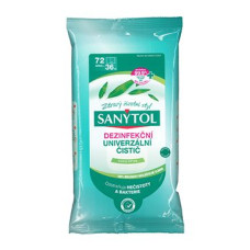 SANYTOL dezinfekční/univerzální utěrky 72ks