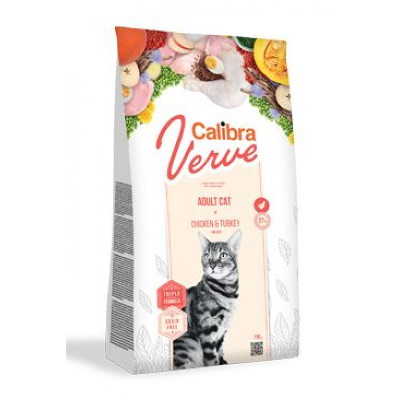 Calibra Cat Verve GF Adult Chicken&Turkey  3,5kg