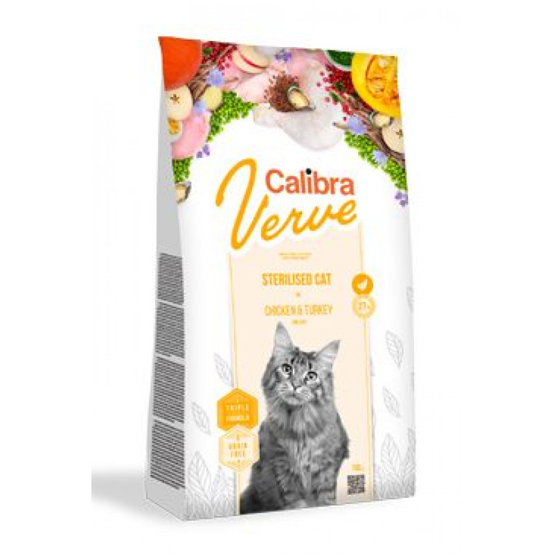 Calibra Cat Verve GF Sterilised Chicken&Turkey  3,5kg