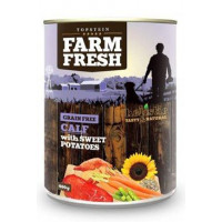 Farm Fresh Dog Calf with Sweet Potatoes konzerva 400g
