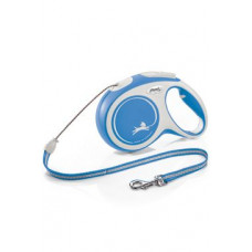 Vodítko FLEXI Comfort M lanko 8m/20kg modrá NEW