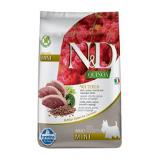 N&D Quinoa DOG Neutered Duck&Broccoli&Asp. Mini 2,5kg