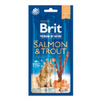 Brit Premium Cat by Nature Sticks Salmon&Trout(3pcs)