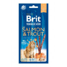 Brit Premium Cat by Nature Sticks Salmon&Trout(3pcs)