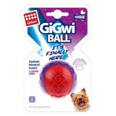 Hračka pes GiGwi Ball míček S červeno/purpurový