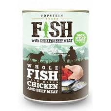 Topstein Fish with Chicken and Beef Meat 800g