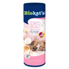 Biokat's osvěžovač WC DEO Pearls baby powder 700g