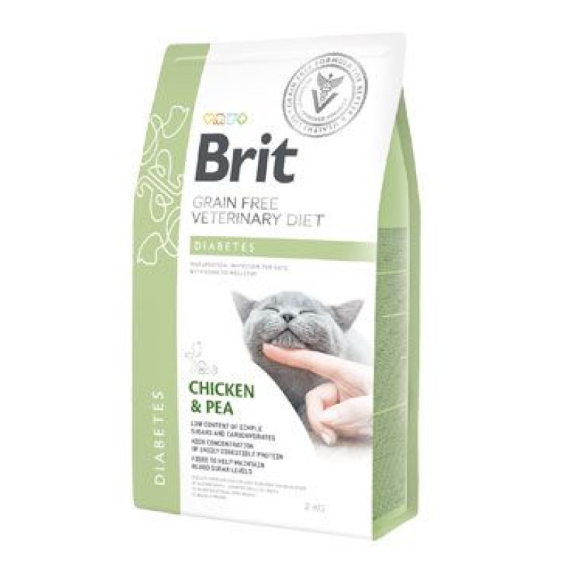 Brit VD Cat GF Diabetes 2kg