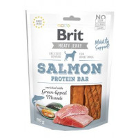 Brit Jerky Salmon Protein Bar 80g