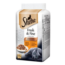 Sheba kapsa Fresh&Fine Drůbeží 6x50g