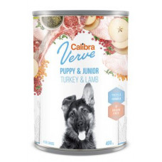 Calibra Dog Verve konz.GF Junior Turkey&Lamb 400g