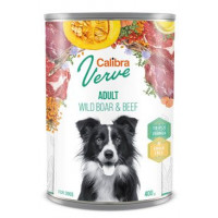 Calibra Dog Verve konz.GF Adult Wild Boar&Beef 400g