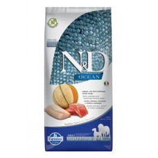 N&D OCEAN DOG Adult M/L Salmon & Cod & Melon 12kg