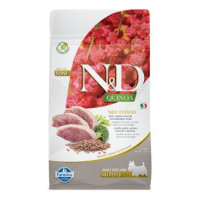 N&D Quinoa DOG Neutered Duck&Broccoli&Asp. Mini 800g