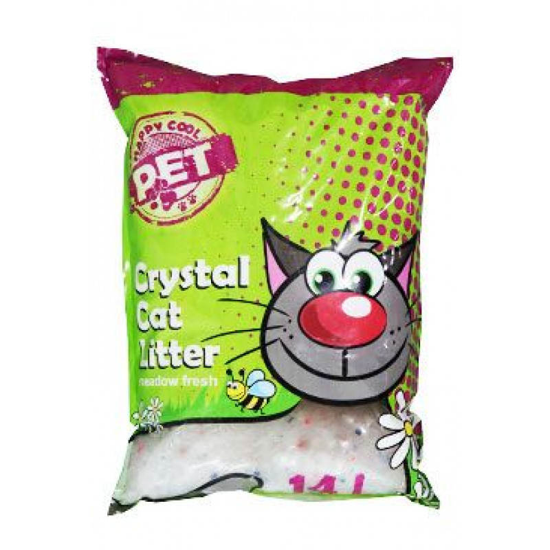 Podestýlka Happy Cool Pet Silica Original 14l s vůní