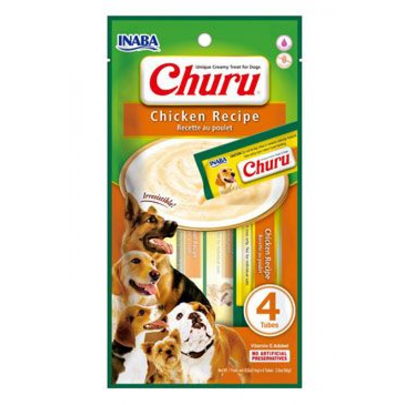 Churu Dog Chicken Recipe 4x14g