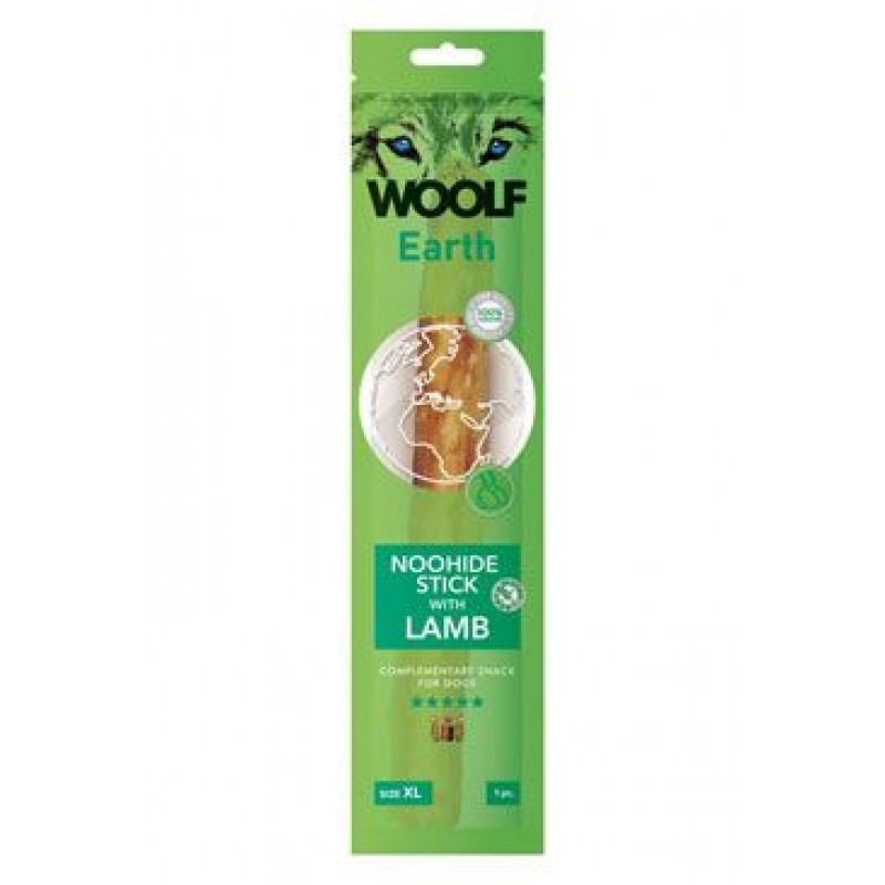 Woolf pochoutka Earth NOOHIDE XL Stick with Lamb 85g