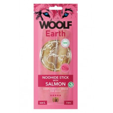 Woolf pochoutka Earth NOOHIDE L Sticks with Salmon 85g