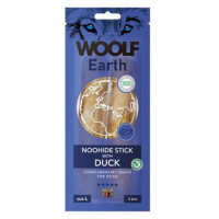 Woolf pochoutka Earth NOOHIDE L Sticks with Duck 85g