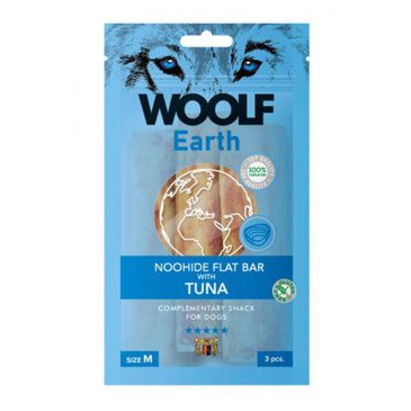 Woolf pochoutka Earth NOOHIDE M Tuna 90g