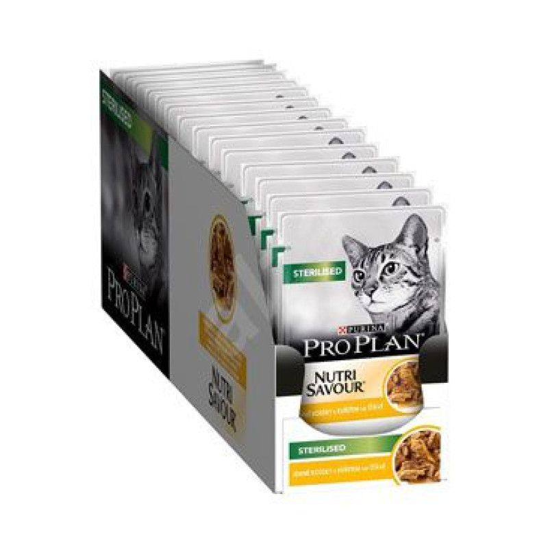ProPlan Cat kapsa Sterilised Adult Chicken 26x85g