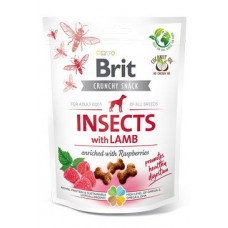 Brit Care Dog Crunchy Crack. Insec. Lamb Raspber 200g