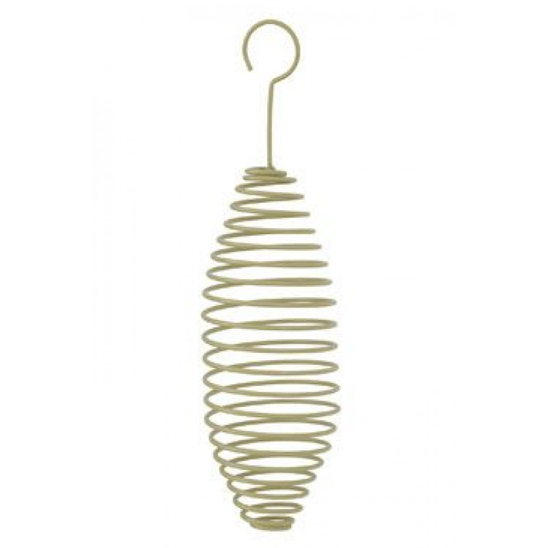 Krmítko venk.SPIRAL na loj.koule kov zelená 22cm Zolux