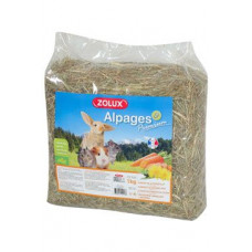 Seno Alpine Premium Mrkev/Pampeliška 1kg Zolux