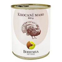 BOHEMIA Krocaní maso ve vlastní šťávě 800g