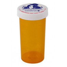 Lékovka šroubovací, plastová, žlutá 75ml 10ks CVET