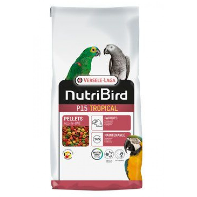 VL Nutribird P15 Tropical pro papoušky 10kg