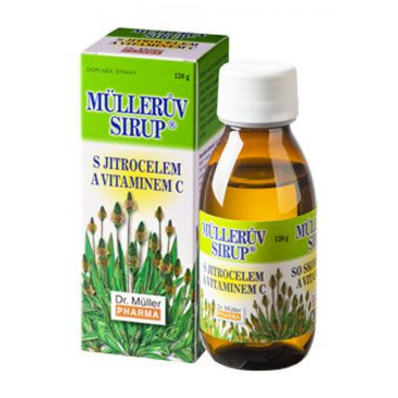 Sirup Jitrocelový 245ml s vit. C /Muller Pharma